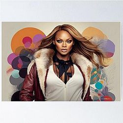Digital design Tyra Banks Poster