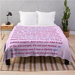 Tyra Banks Throw Blanket
