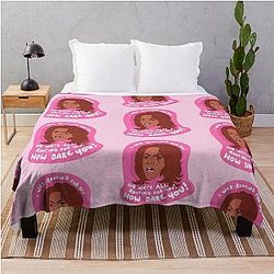 Tyra Banks Americas Next Top Model Throw Blanket