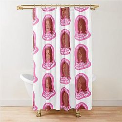Tyra Banks - I Was Rooting For You - Americas Next Top Model Shower Curtain