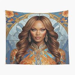 Digital design Tyra Banks Tapestry