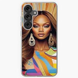 Digital Design of Tyra Banks for Samsung Galaxy Soft Case