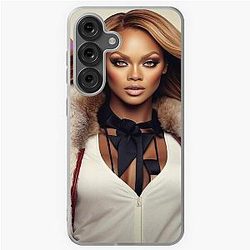 Digital design of Tyra Banks Samsung Galaxy Soft Case