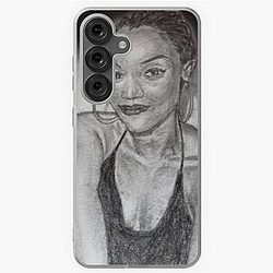 Young Tyra Banks Galaxy Soft Case
