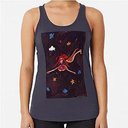 From the Distant Stars Tyra Banks Brings Love Universal Racerback Tank Top