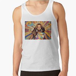 Digital design of Tyra Banks Tank Top