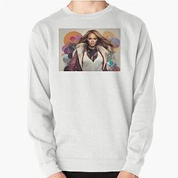 Digital design of Tyra Banks pullover sweatshirt