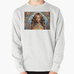 Digital Design of Tyra Banks Pullover Sweatshirt