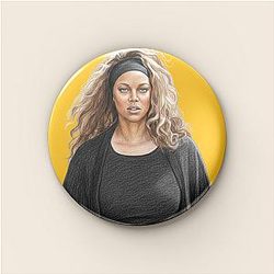 Tyra Banks - Supermodel and Fashion Icon Tyra Banks Pins