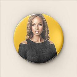 Tyra Banks - The Tyra Banks Show Emmy Winner Tyra Banks Pins