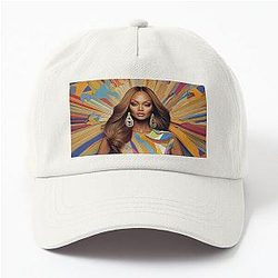 Digital design of Tyra Banks Dad Hat