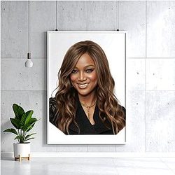 Tyra Banks - Media Mogul and Businesswoman Tyra Banks Posters