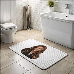 Tyra Banks - Media Mogul and Businesswoman Tyra Banks Bath Mats