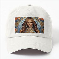 Digital design of Tyra Banks Dad Hat