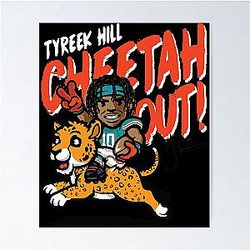 Tyreek Hill Dolphins Cheetah Out