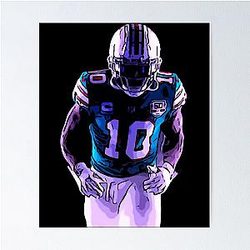 Tyreek Hill Dolphins Poster