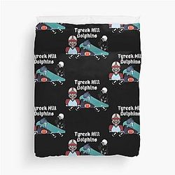 Tyreek Hill Dolphins Duvet Cover