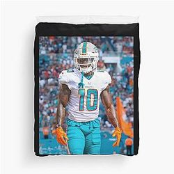 Tyreek Hill Duvet Cover