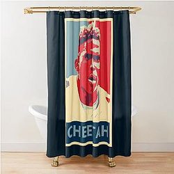 Tyreek Hill Miami Dolphins Shower Curtain