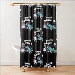 Tyreek Hill Dolphins Shower Curtain