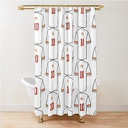 Tyreek Hill Jersey Shower Curtain