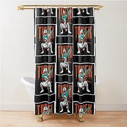 Tyreek Hill Dolphins Shower Curtain