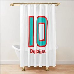 Tyreek Hill Dolphins Shower Curtain