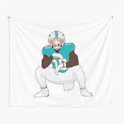 Tyreek Hill Dolphins Tapestry