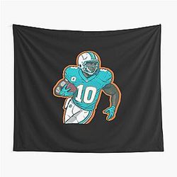 Tyreek Hill Dolphins Classic Throw Blanket