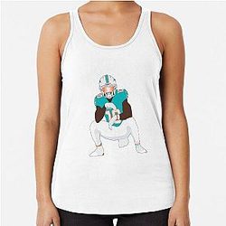 Tyreek Hill Dolphins Racerback Tank