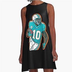 Tyreek Hill Dolphins Classic A-Line Dress