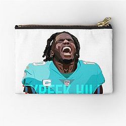 Tyreek Hill - Dolphins Zipper Pouch