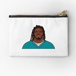Tyreek Hill Dolphins Zipper Pouch