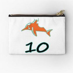 of Tyreek Hill Dolphins Zipper Pouch