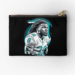 Tyreek Hill Dolphins Zipper Pouch