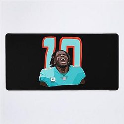 10 Tyreek Hill - Dolphins Star Desk Mat