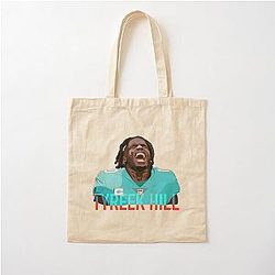Tyreek Hill Dolphins Cotton Tote Bag