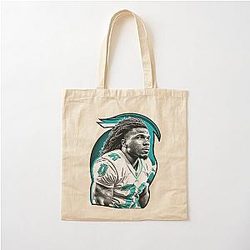 Tyreek Hill Dolphins Cotton Tote Bag