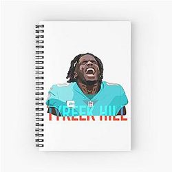 Tyreek Hill Dolphins Spiral Notebook