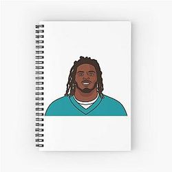 Tyreek Hill Dolphins Notebook