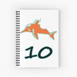 of Tyreek Hill Dolphins Notebook