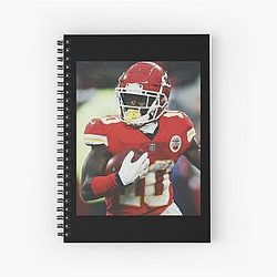Tyreek Hill Spiral Notebook