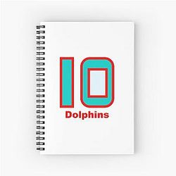 Tyreek Hill Dolphins Notebook