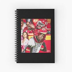 Tyreek Hill Spiral Notebook