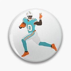 Tyreek Hill Dolphins Pin