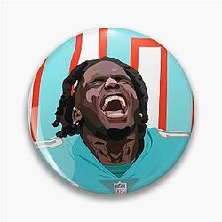 10 Tyreek Hill - Dolphins - Star Pin