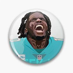 Tyreek Hill - Dolphins - Star Pin