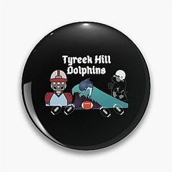 Tyreek Hill Dolphins Pin