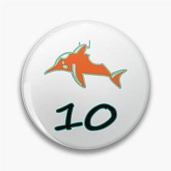 Tyreek Hill Dolphins Pin