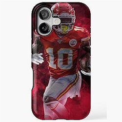Tyreek Hill Kansas City Sports Art iPhone Tough Case
